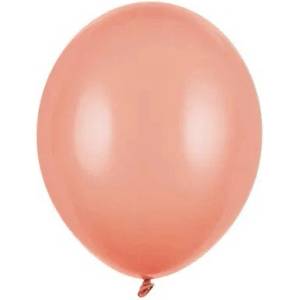 Party Deco Латексови Балони Пастел, Тъмно Прасковено - 12 см (sb5p-075)
