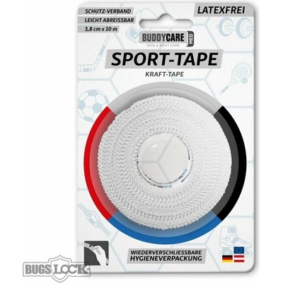 BuddyCare BUDDYCARE®MED Sports Tape 3,8 cm x 10m. bílá