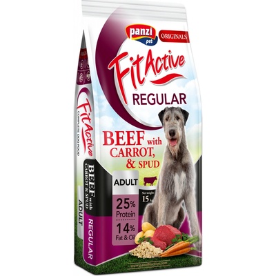 FitActive Originals Regular Adult hovädzie a mrkva 15 kg