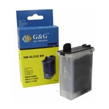 Compatible Brother ( lc02 ) black mfc-7150c/7100/7160c/9100c - nb-0lc02bk