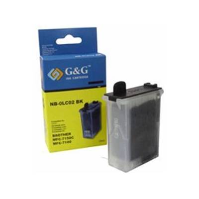 Compatible Brother ( lc02 ) black mfc-7150c/7100/7160c/9100c - nb-0lc02bk