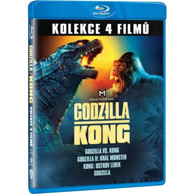 MagicBox Godzilla a Kong kolekce - 4Blu-ray (055723)