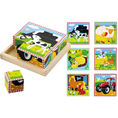 Studo Wood Kostky farma 50 ks