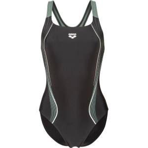 arena Дамски бански костюм Arena Women's Swimsuit Control Pro Back B Swimsuit - Black / Sage - размер 34 (EU) (150-5862-0111)