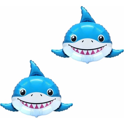 FLEXMETAL Balón foliový žralok, Baby shark, 50 cm