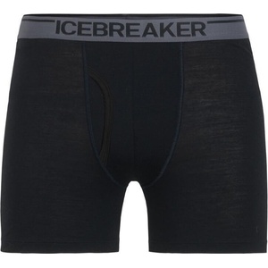 Icebreaker Мъжки боксерки Icebreaker с отвор Anatomica, черни (IB103030001)
