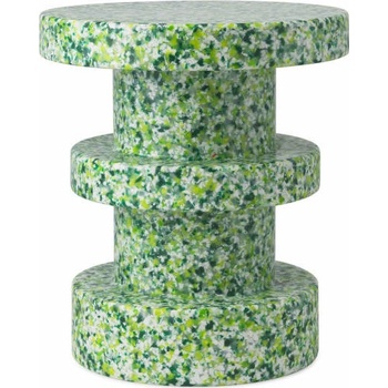 Normann Copenhagen Stolička Bit Stack, green