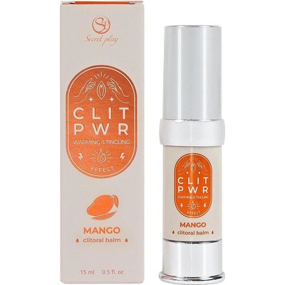 Secret Play Clit PWR Warming & Tingling Clitoral Balm Mango 15ml
