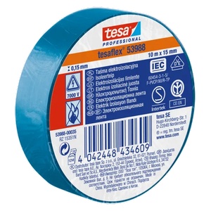 TESA ИЗОЛИРБАНД ТЕСА 10м х 15мм СИН (53988-00035-00)