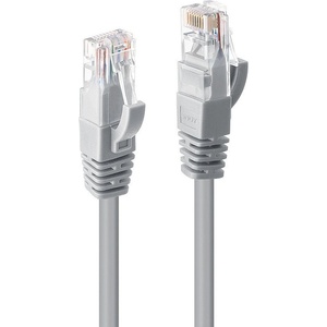 Lindy Пач кабел LINDY 48010, U/UTP, Cat. 6, 30m, сив (48010)