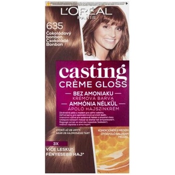 L'Oréal Casting Creme Gloss боя за коса 48 ml нюанс 635 Chocolate Bonbon за жени