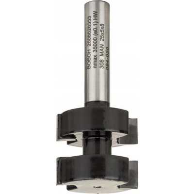 BOSCH fréza na pera 8mm, dvojbritá - tvrdokov