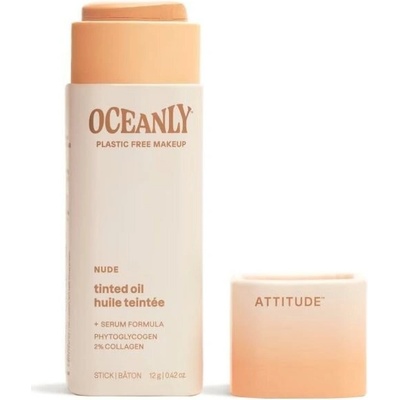 Attitude Tuhé tónujúce olejové sérum Oceanly Nude 12 g
