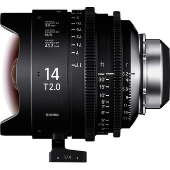 SIGMA CINE 14mm T2 FF f/AP2 (METRIC) iTechnology PL-mount