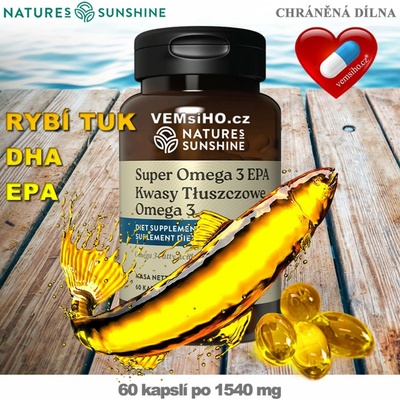 Puhdistamo Super Omega 3 krill olej 120 kapslí