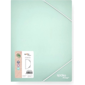 Spoko Кутия за документи SPOKO ReLeaf PP A/4 30 mm SoftTouch ментово зелена S112041401 (S112041401)