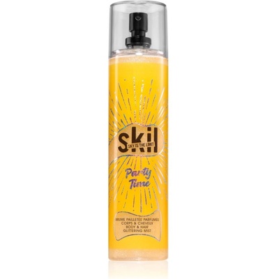 Skil Night Call Party Time спрей за тяло и коса с блясък 250ml