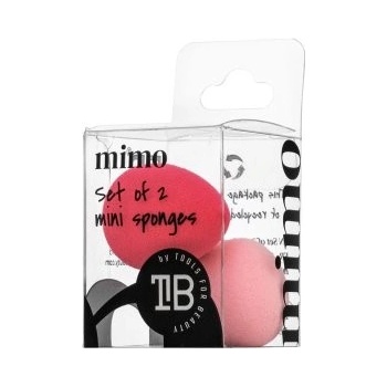 MIMO Set of 2 Mini Sponges houbička na make-up set Pink