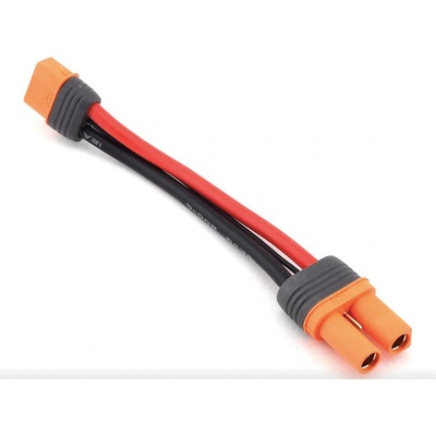 Spektrum konverzný kábel IC5 prístroj IC3 batéria 10 AWG 10 cm