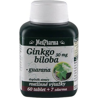 MedPharma Ginkgo biloba 60 mg Forte 67 tabliet