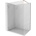Mexen Lunar стена за душ Walk-in лява 80 x 200 см, прозрачна 8 мм, четкана мед - 830-080-000-65-00-L (830-080-000-65-00-L)