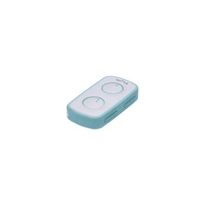 WHYEVO2-MINI vysielač Why Evo2 biela/modra, 868 MHz a 433 MHz: 4 rozdielne ovládače v 1, pevný aj plávajúci kód