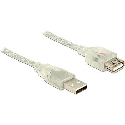 Delock USB 2.0 удължител с конектор тип А USB 2.0 с конектор тип А 2м