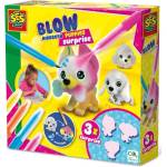 SES Creative Blow Pens Decorate 3 Puppies (s14333)