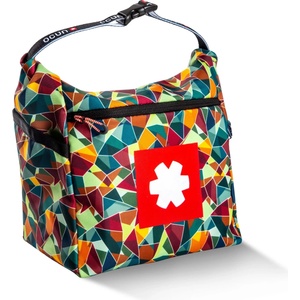 Ocun Торбичка за магнезий Ocun Boulder Bag Chalk bag - Cubist Mosaic - размер One Size (335-0749-0111)