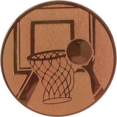 EMBLÉM BRONZOVÝ BASKETBAL