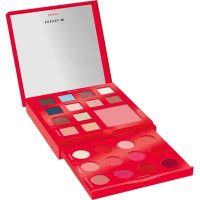 PUPA Milano Paletka na tvář Pupart Red Blue Palette 18,8 g – Zboží Dáma