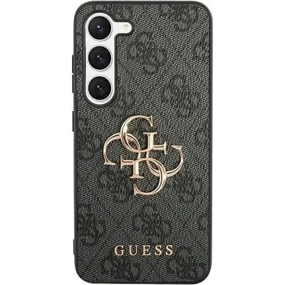 GUESS Кейс Guess 4G Big Metal Logo за Samsung Galaxy S24 Ultra, черен (GUE003552-0)