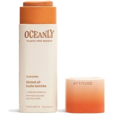 Attitude Tuhé tónujúce olejové sérum Oceanly Caramel 12 g