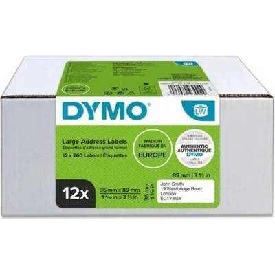 DYMO Etikety, do LW tlačiarní, 36x89 mm, 240 ks etikiet, DYMO