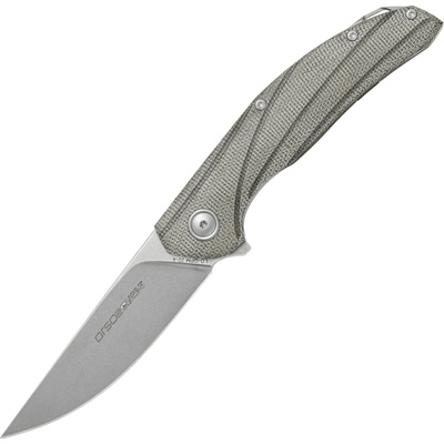 Viper Orso2 Stonewash LO-QPM20-4, Green Canvas Micarta, Titanium V5998CG
