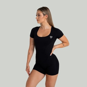 GymBeam STRIX Дамски гащеризон Dusk Black XS