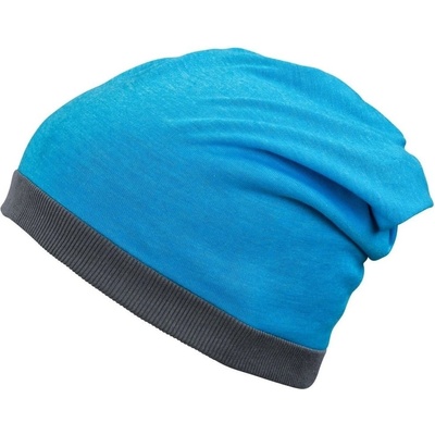 Lehká čepice MB6577 Tyrkysový melír