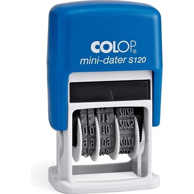 Colop Датник S120/3, с цифри, 4 mm, черен (1085200022)