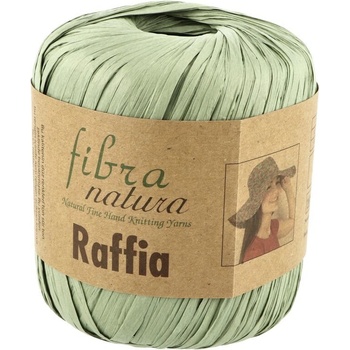 Fibra Natura Raffia 116-30 bledá olivová