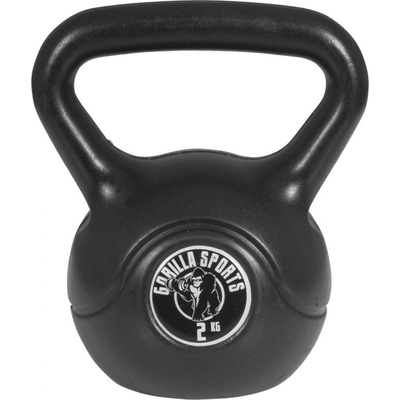Gorilla Sports Kettlebell plast 2 kg