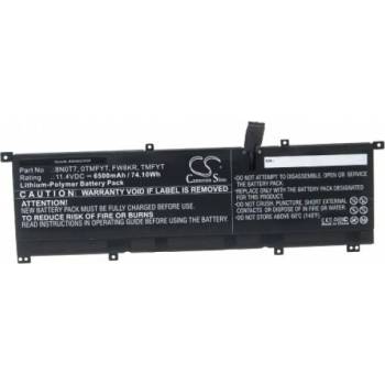 VHBW Батерия за Dell XPS 15 9575 / Precision 5530 2-in-1, 6500 mAh (888202088)