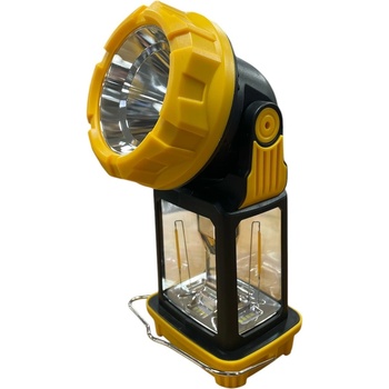 Foxgood Соларен мултифункционален къмпинг фенер - прожектор (3048)