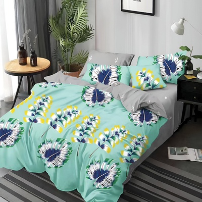 EmonaMall Двулицево спално бельо EmonaMall, 6 части - Модел S17726 (S17726-33333d)