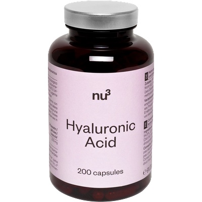 nu3 Hyaluronic Acid - 200 капсули