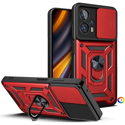 Xiaomi Poco X4 GT 5G / Redmi Note 11T Pro+ 5G / Redmi Note 11T Pro 5G Удароустойчив Ring Holder Калъф и Протектор