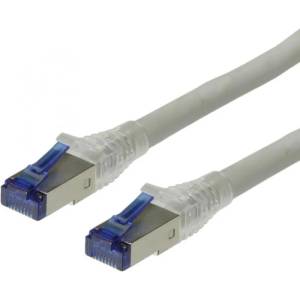 Roline VALUE 21.99. 0848 : : S-FTP Patch кабел Cat. 6a, solid, LSOH, 70.0 м, сив (21.99.0848)
