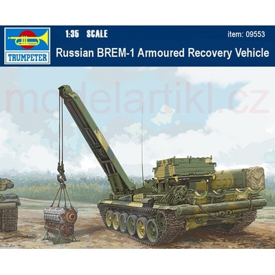 Trumpeter Russian BREM-1 Armou Recovery Vehicle červená 1:35
