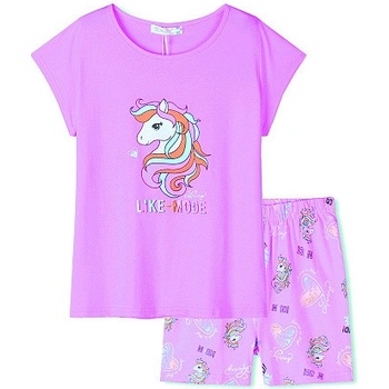 Kugo dívčí pyžamo TM6225 fialková