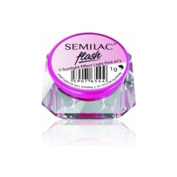 Semilac SemiFlash Sunlight effect orange 674 1 g