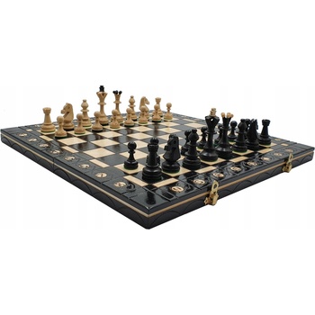 ŠACHY SENATOR ČIERNY ŠAFRÁN Szachy Szafraniec